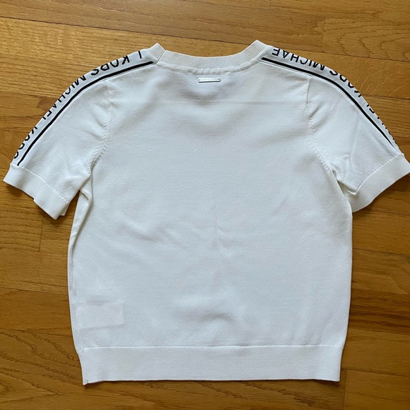 MK Knit Short-Sleeve Sweater - Picture 4 of 5